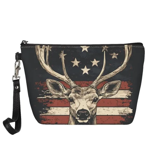 Miniatura 28 de GIFTPUZZ Bolsa de cosméticos para mujer, adorable y espaciosa, bolsa de almacenamiento portátil para artistas, artículos de tocador, joyería