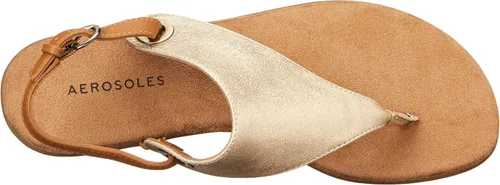 Miniatura 5 de Aerosoles Chanclas Conchlusion para mujer, dorado metálico, 7.5