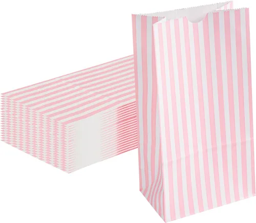 Miniatura 55 de Restaurantware Bag Tek - Bolsas de papel de 2 libras, 100 bolsas de almuerzo desechables, pequeñas para almuerzos, sándwiches y aperitivos, bolsas