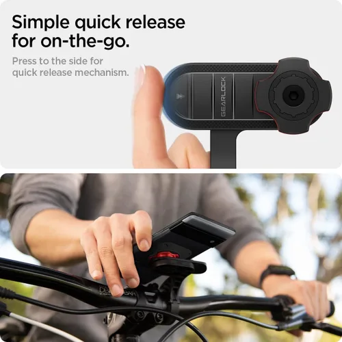 Miniatura 7 de Spigen Gearlock - Soporte de teléfono para bicicleta con adaptador universal