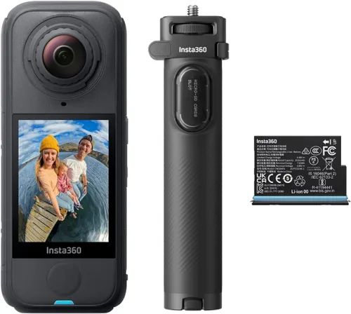 Miniatura 11 de Insta360 X4 Air Kit Creador - Cámara 360 de 8K y 165g ligera, palo invisible para selfies, lentes reemplazables, dispara primero y enmarca después