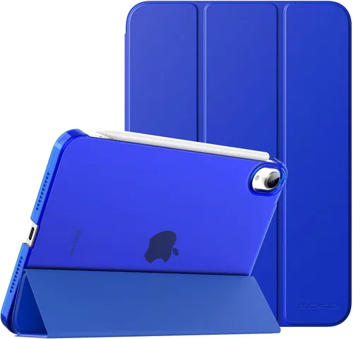 Miniatura 9 de MoKo Funda para iPad mini 7 (A17 Pro) Generación 2024, Funda para iPad mini 6 2021, Funda Protectora Delgada y Ligera de 8.3 Pulgadas con Carcasa