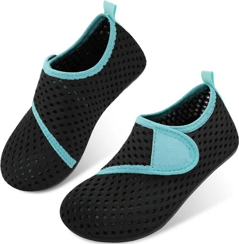 JOINFREE - Zapatos de natación para niños y niñas, calcetines acuáticos de secado rápido para niños, zapatos con sensación de pies descalzos para