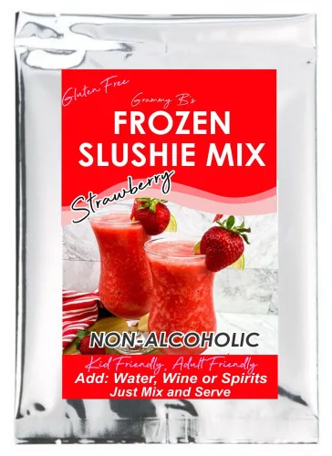 Miniatura 5 de Mezcla de Cóctel Frozen Slush Slushy Drink - Alcohólica o Sin Alcohol, Agua, Jugo, Soda, Vino, Vodka, Ron, Tequila (Naranja Sanguina)
