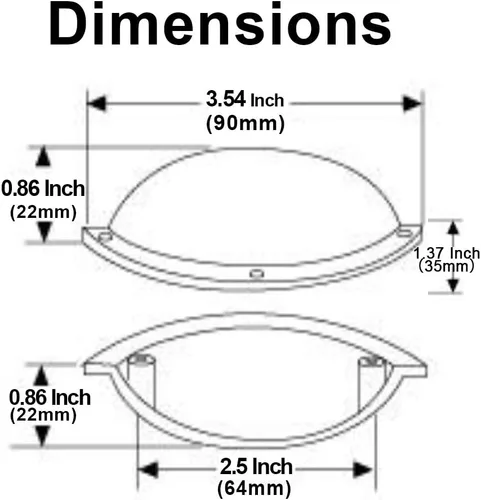 Miniatura 3 de HARPOON Paquete de 10 manijas para gabinetes de cocina de 2.5 pulgadas con agujero central, tiradores para cajones, color dorado champán