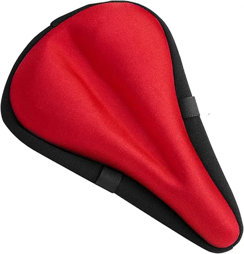 Miniatura 15 de Bikeroo Cojín Cómodo para Asiento de Bicicleta - Cubierta de Gel Acolchada para Ejercicio, Bicicletas de Montaña y Carretera, Ajuste Universal