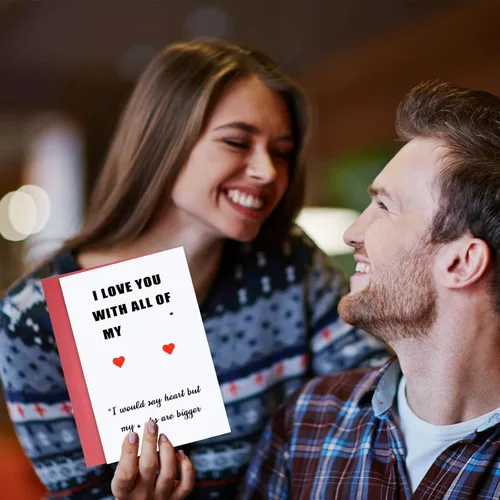 Miniatura 4 de Ithmahco Divertida tarjeta del día de San Valentín para él, tarjetas de San Valentín para él, tarjeta del día de San Valentín para marido de esposa