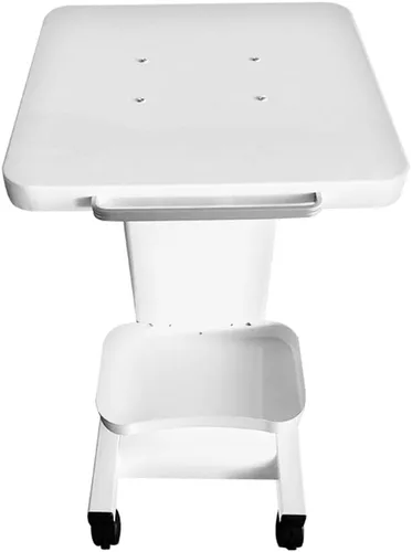 Miniatura 4 de Carrito de esteticista prémium con ruedas y enchufe, carrito de salón con asa, capacidad de peso de 110 libras, ideal para uso en spa de belleza