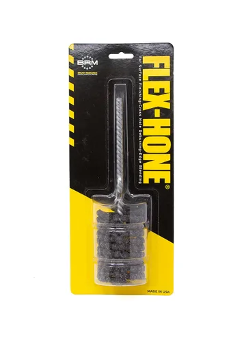 Miniatura 33 de Brush Research BC Flex Hone estándar para cilindros de freno, hidráulica y guías de válvulas, óxido de aluminio, 1-1/8 pulgadas de diámetro, grano