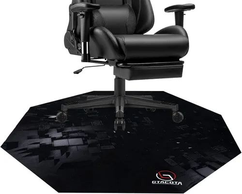 Tapete para silla de oficina, tapete para silla de juegos, para suelo de madera dura, con cancelación de ruido, alfombrilla para silla de oficina,