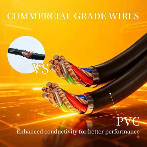 Miniatura 4 de Luces de Cadena para Exteriores 50 pies IP65 Impermeables Luces de Patio con 15 + 2 Bombillas LED Irrompibles Grado Comercial Luces de Cadena LED