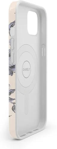 Miniatura 5 de Carcasa Casely para iPhone 13 Ink & Iris Floral Vintage Compatible con MagSafe Diseño Clásico Ultra Delgado