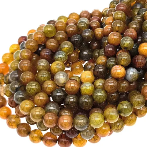 Miniatura 13 de Cuentas redondas naturales de aguamarina púrpura de 0.394 in materiales de bricolaje pulsera, collar, aretes, fabricación de cuentas de ágata