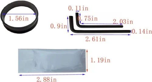 Miniatura 5 de Kit DA250B de la revisión para la clavadora del OEM 905013 del cable del portero