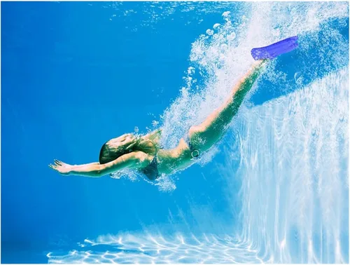 Miniatura 4 de Zapatos de rana de silicona, aletas cortas antideslizantes suaves para entrenamiento de natación, adecuados tanto para hombres como para mujeres