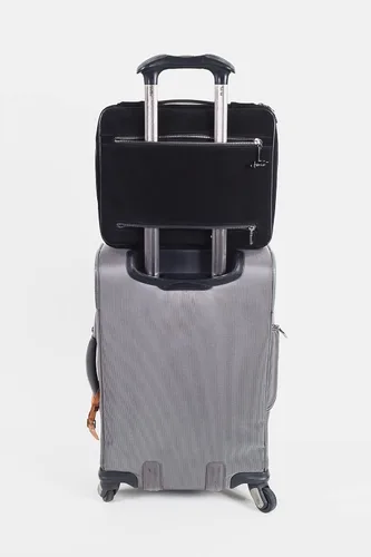 Miniatura 3 de Escritorio de regazo para laptop de viaje – Se adapta a portátiles de hasta 14 pulgadas Escritorio portátil para laptop y escribir en una funda