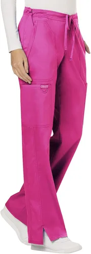 Miniatura 7 de Cherokee - Pantalones quirúrgicos elásticos Workwear Revolution WW120 para mujer, suaves y con cordón ajustable