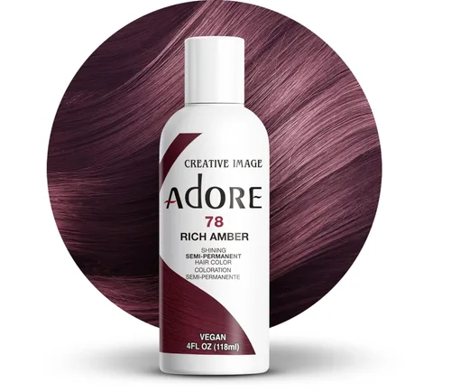 Miniatura 59 de Adore Tinte de Cabello Semipermanente (052 French Cognac) Tinte para el Cabello Castaño Vegano y sin Crueldad Animal Sin Amoníaco, Sin Peróxido