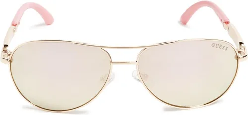Miniatura 2 de GUESS Gafas de sol aviador de metal para mujer