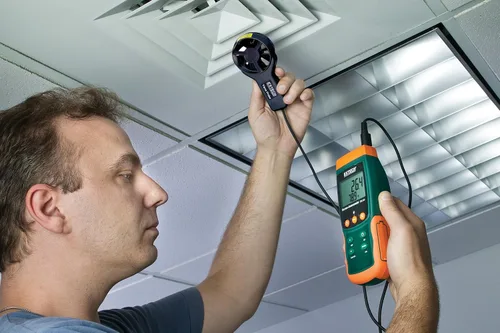 Miniatura 2 de Extech Termoanemómetro SDL310 y registrador de datos