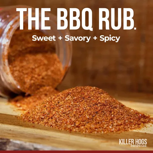 Miniatura 2 de Killer Hogs The BBQ Rub Championship Grill Condimento para carne de res, bistec, hamburguesas, cerdo y pollo 5 libras