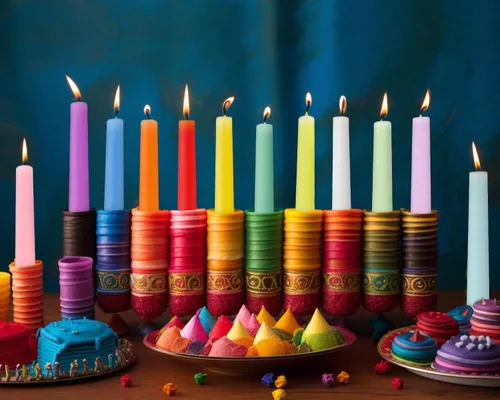 Miniatura 2 de Velas cónicas de colores de 10 pulgadas para entornos religiosos y espirituales, paquete de 12 velas sin perfume para vacaciones, celebración de 12