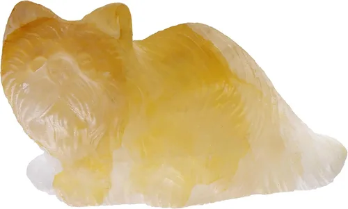 Miniatura 12 de Artistone Estatua de gato de cristal de amatista de 2 pulgadas, diseño de gatito sentado a mano, tallada a mano, escultura de cristal curativo