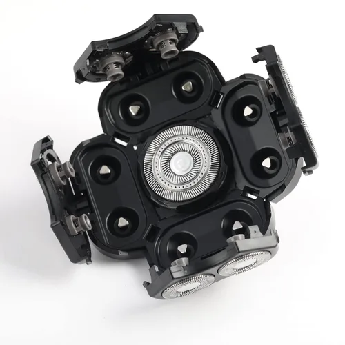 Miniatura 6 de Cabezales de repuesto para afeitadoras eléctricas para hombre, cabeza de 9 cuchillas, reemplazable, flotante, impermeable, cabezal de afeitadora