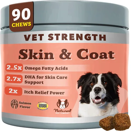 Miniatura 17 de Natural Dog Company Vet Strength Multivitamínico para perros – 90 masticables suaves de alta potencia con glucosamina, condroitina, probióticos