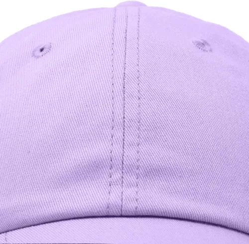 Miniatura 2 de DALIX Womens Cap Adjustable Hat 100% Cotton Black White Gold Lavender Blue Pink Lime Green Hot Pink