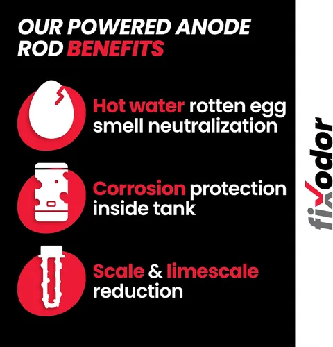 Miniatura 2 de Varilla de ánodo para calentador de agua, detiene el olor de azufre en agua caliente Stops Rotten Egg Smell in Hot Water, Stops Tank Corrosion