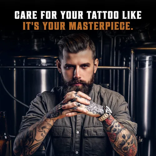 Miniatura 5 de Viking Revolution Bálsamo para el cuidado del tatuaje para antes, durante y después del tatuaje, crema hidratante natural para el cuidado posterior