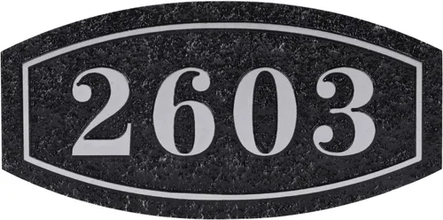 Miniatura 8 de GREUS Letrero personalizado con número de casa, placa de dirección personalizada, pizarra para interiores y exteriores, letreros decorativos
