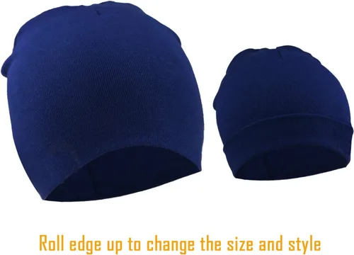 Miniatura 3 de DRESHOW BQUBO - Gorro unisex para bebé, paquete de 8 unidades, gorro de punto suave y lindo para bebé