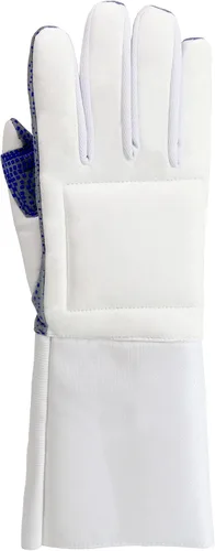 Miniatura 3 de LEONARK Guantes acolchados de esgrima para espada y sable de aluminio, manoplas de cuero para práctica de esgrima y combate, 1 paquete