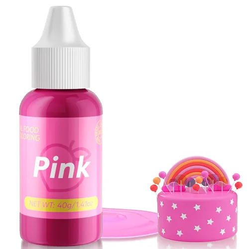 Colorante en gel para decorar pasteles - 40g de colores comestibles concentrados surtidos - Colorante de alimentos vibrante sin sabor de grado 4-