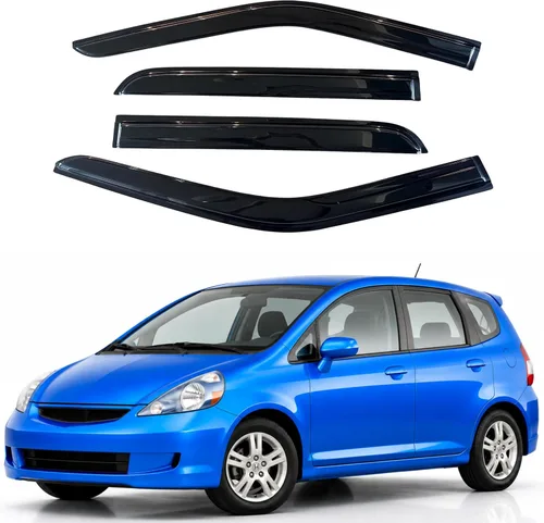 Miniatura 247 de Visor para ventana IG para Hyundai Venue 2020-2023, protector contra la lluvia, adhesivo extra duradero, deflector de viento para lado