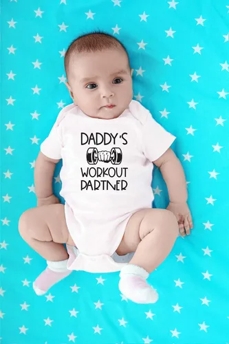 Miniatura 16 de CBTwear Body para bebé de entrenamiento para papá, adorable mameluco para niño, divertido y lindo traje para bebé