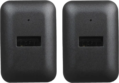 Miniatura 2 de Amazon Basics Cargador de pared USB-A de 12W con un puerto (2,4A) para teléfonos (iPhone 15/14/13/12/11/X, Samsung y más), paquete de 2, negro