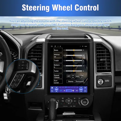 Miniatura 4 de Radio de coche Android 13 para Ford F150 2015-2021, estéreo de 12.1 pulgadas con CarPlay y Android Auto, SWC, DSP, Bluetooth, WiFi, MirrorLink