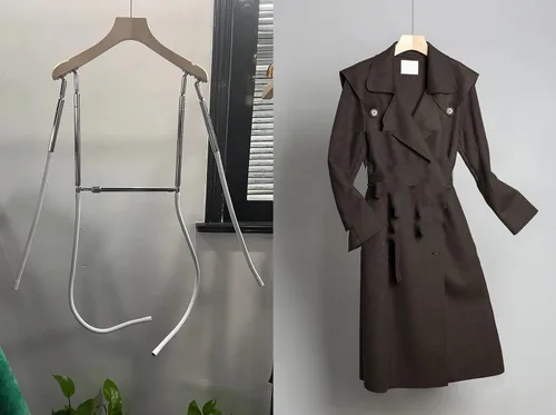 Miniatura 3 de Maniquí con forma de maniquí completo para colgar ropa con ranuras para los hombros, ganchos de exhibición en forma de cuerpo para armario