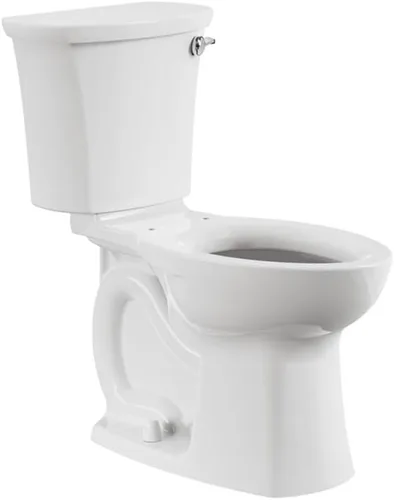 Miniatura 11 de American Standard 608AA005.020 Edgemere Inodoro de dos piezas con asiento de cierre lento y anillo de cera, parte delantera alargada, descarga a