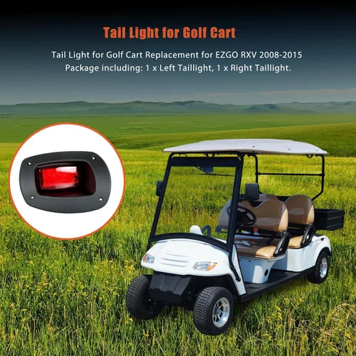 Miniatura 5 de labwork Luz trasera para carrito de golf de repuesto para EZGO RXV 2008-2015