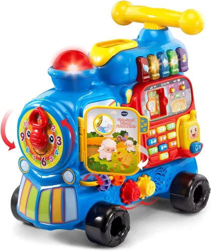 Miniatura 10 de VTech Sit-to-Stand Nuevo Tren del Alfabeto, Rojo