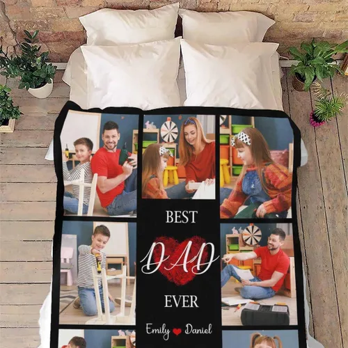 Miniatura 44 de MyPupSocks Manta personalizada para mamá, regalos personalizados para mamá, manta de cama con fotos, regalos de cumpleaños para mujeres, mamá
