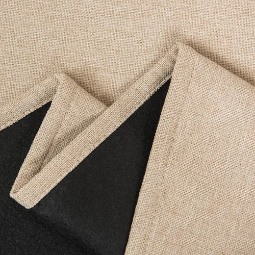 Miniatura 5 de Safdie Cortinas opacas para dormitorio o sala de estar. Cortinas de 84 pulgadas de largo, juego de 2 paneles. Cortinas para Cuarto. Cortinas beige