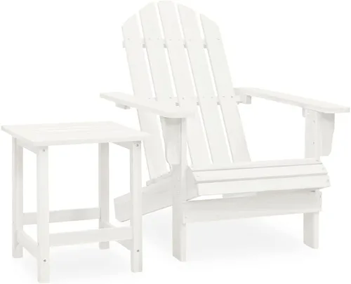 Miniatura 10 de Garden Chair Outdoor Brown Fir Wood, Chairs, Balcony Furniture Set & Small Patio Table - Ergonomic, Piece, Garden Set, Chairs - 27.4 x 34.1 x 35.2 in