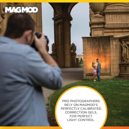 Miniatura 3 de MagMod Pro Correction - Geles de iluminación, 6 geles magnéticos de temperatura de color flash para fotografía, CTO CTB Plusgreen ND, policarbonato