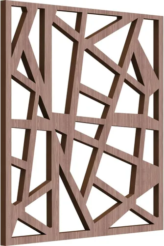 Miniatura 40 de Ekena Millwork WALW08X08X0250HSBRO - Paneles de pared de madera con calado decorativo extra pequeño Harrisburg, roble rojo rojo (Red Oak)