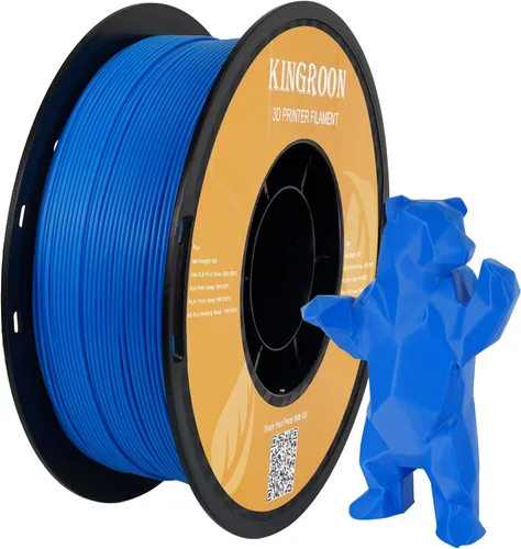 Miniatura 34 de Kingroon - Filamento de impresora 3D PETG de alta velocidad de 0.069 pulgadas, filamento rápido para impresora 3D para filamento de impresión hiper